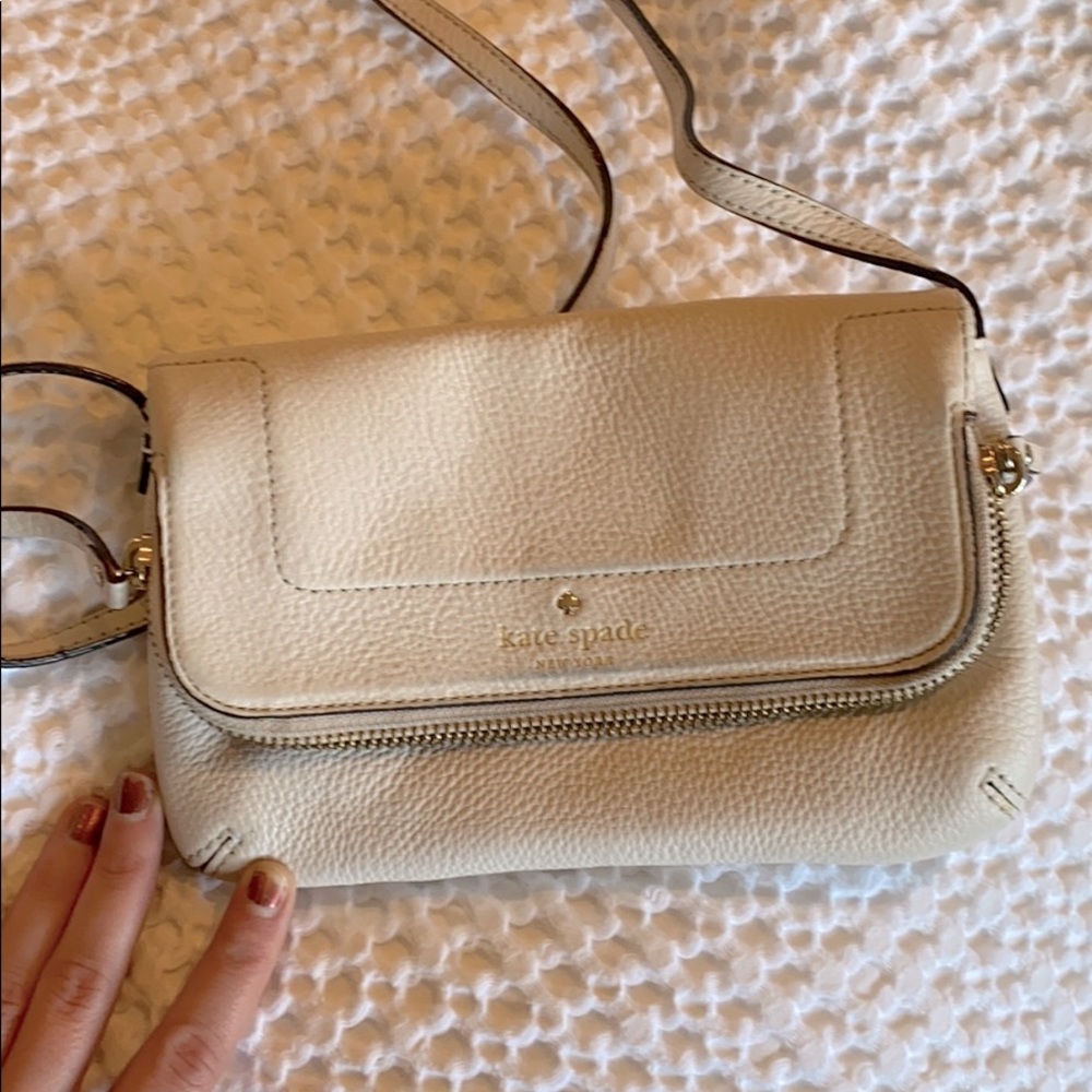 Kate Spade Cream Crossbody Bag